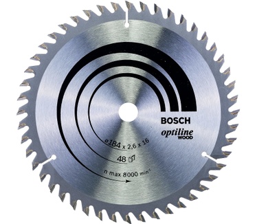 Bosch Optiline Wood Cirkelzaagbladen