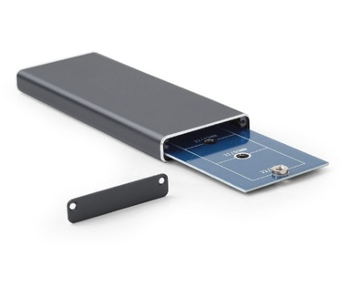 Gembird M.2 drive USB3.0 enclosure Zwart