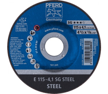 PFERD E 115-4,1 SG STEEL