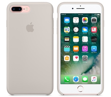 Apple iPhone 7 plus Siliconenhoesje  Grijs