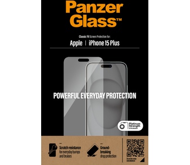 PanzerGlass Classic Fit (Apple - iPhone 15 Plus)