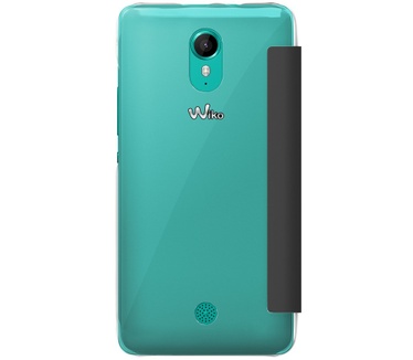 Wiko Tommy WiCUBE Smart Folio Cover - Dark Grey