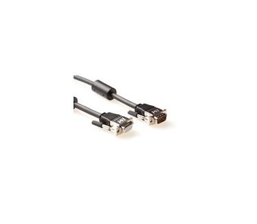 Intronics VGA verlengkabel  male-female met metalen kappen
