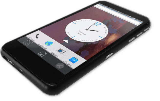 Necuno Mobile met KDE Plasma