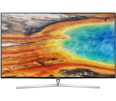 Samsung UE75MU8000 (buitenlands model) Zilver, Zwart