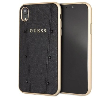Guess Kaia Hard Case voor Apple iPhone XR (6.1") - Zwart  Zwart