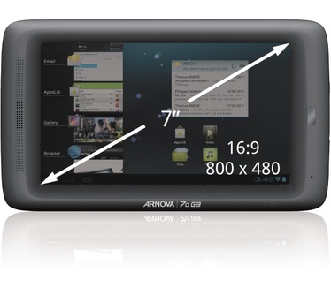 Archos Arnova 7d G3 4GB Zwart