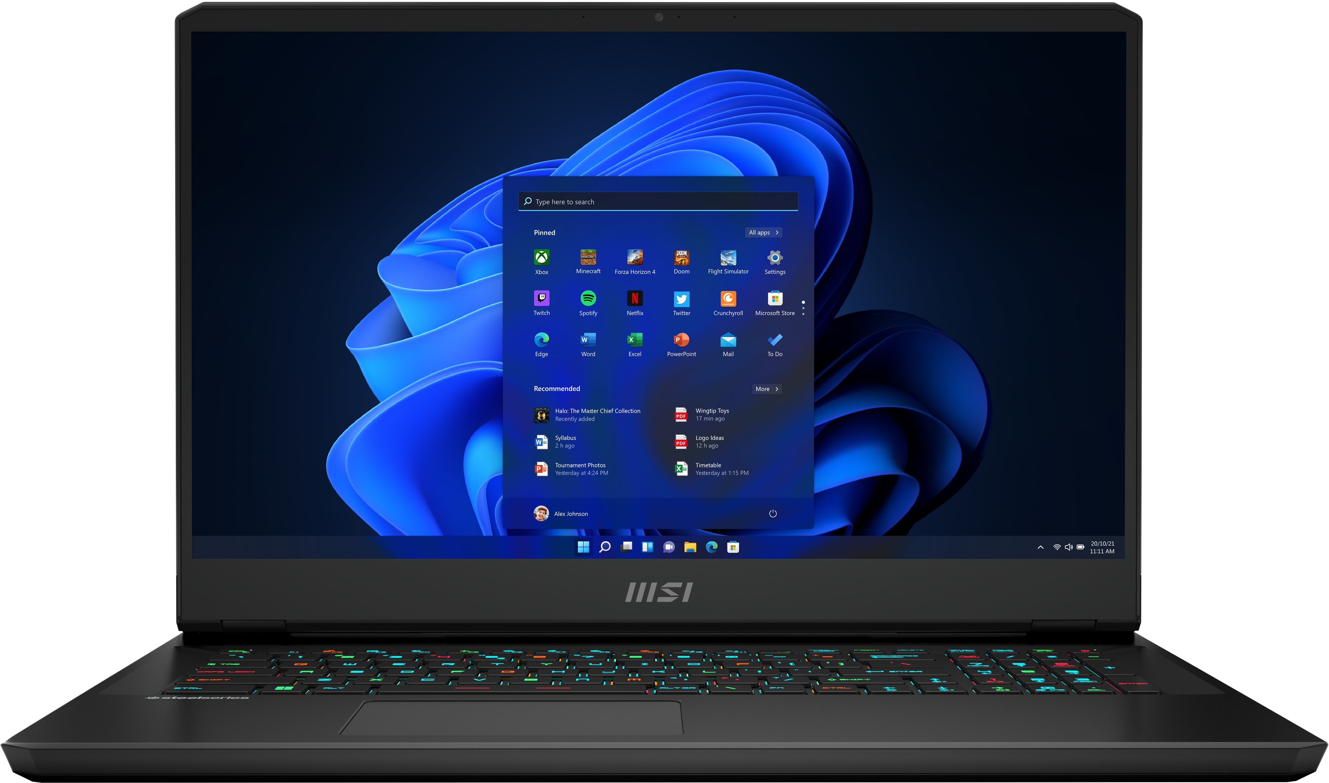 Specificaties van MSI Vector GP76 12UGSO-831NL - Tweakers