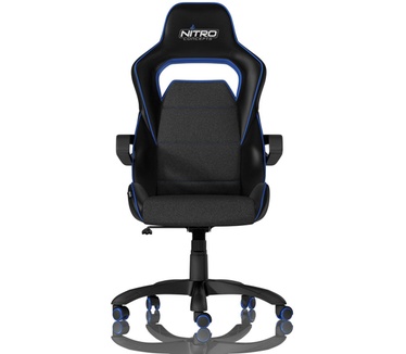 Nitro Concepts E220 Evo Gaming Chair Zwart/Blauw