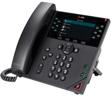 Poly VVX 450 12-lijns IP-telefoon met PoE-ondersteuning