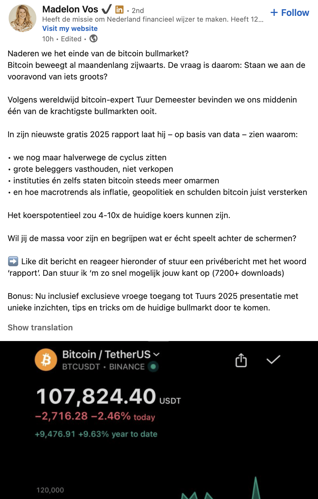 SC] Cryptocurrency Slowchat topic #31 - Blow-off top editie -  Cryptocurrencies - GoT