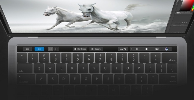 Adobe Photoshop Touch Bar