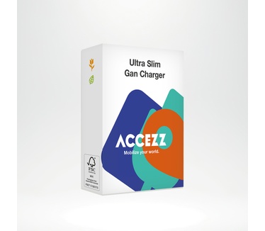 Accezz Ultra Slim GaN Charger 65W - 2x USB-C