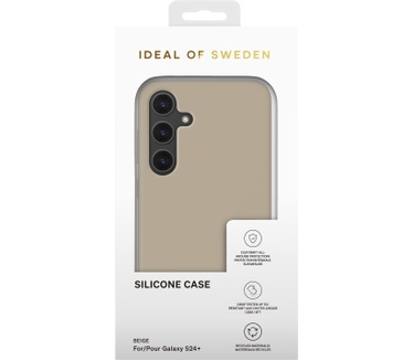 iDeal of Sweden Silicone Case (Galaxy S24+) Beige