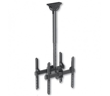 Techly Telescopic Universal Ceiling Support for 2 TV LED LCD 32-55" ICA-CPLB 944D