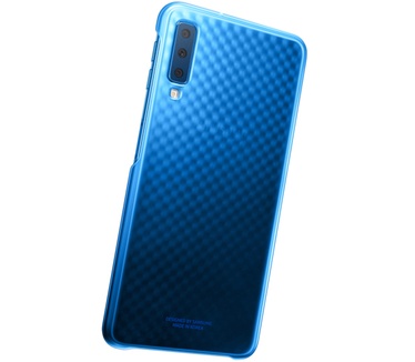 Samsung Galaxy A7 2018 (A750) Gradation Cover (Galaxy A7 (2018)) Blauw