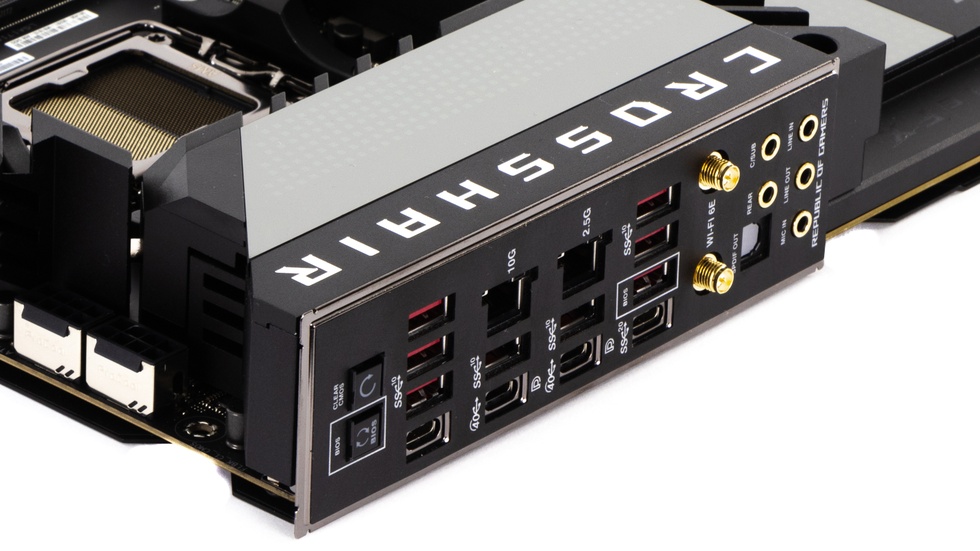 Aardig wat X670-moederborden zijn voorzien van USB4-poorten, aangestuurd door een Intel Thunderbolt-controller.