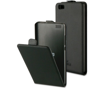 BeHello Huawei P8lite Flip Case Black