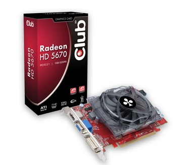 Club3D HD5670 1024MB GDDR5 PCI-E