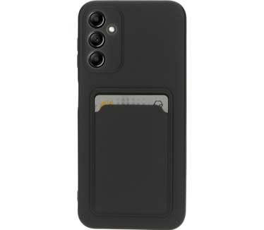 Mobiparts Classic TPU Case with Cardholder Samsung Galaxy A14 4G/5G Matt Black