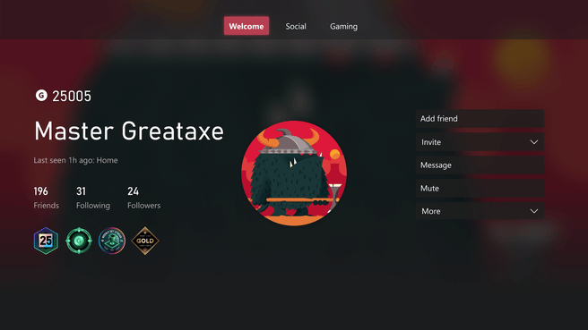XBOX langere gamertag