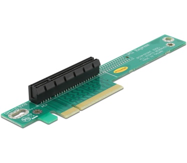 Delock Riser Card PCI Express x8 > x8 90° left angled