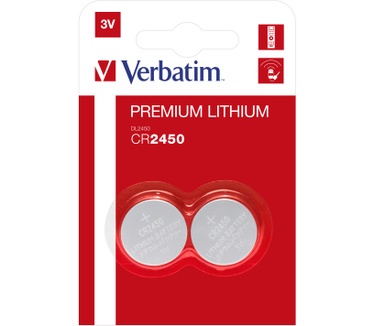 Verbatim Lithium-knoopbatterijen CR2450