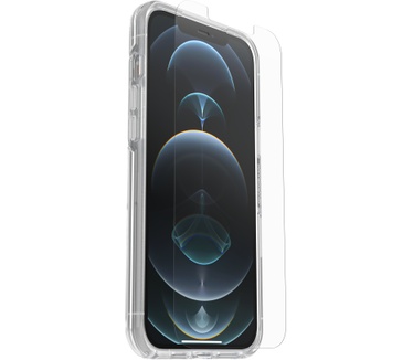 Otterbox Symmetry Clear + Alpha Glass Series voor Apple iPhone 12 Pro Max, transparant