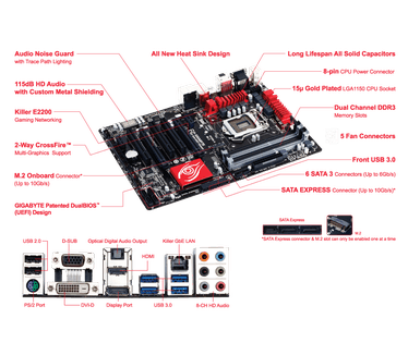 Gigabyte GA-H97-Gaming 3