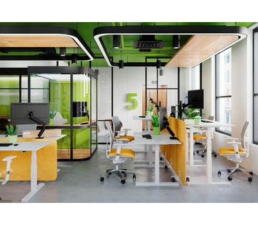 Vogel's MOMO 4138B Monitorarm Motion Plus Aan en door het bureau 10-43 inch voor 1 scherm