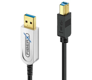 FiberX FX-I645-015 Zilver, Zwart
