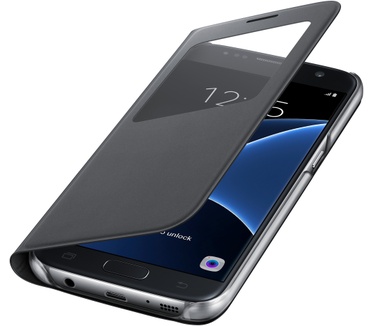 Samsung Galaxy S7 S-View Cover (Galaxy S7) Zwart