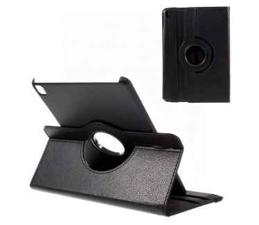 qMust Rotating 360 Case Apple iPad Pro 9.7 - Folio hoes met stand - Black