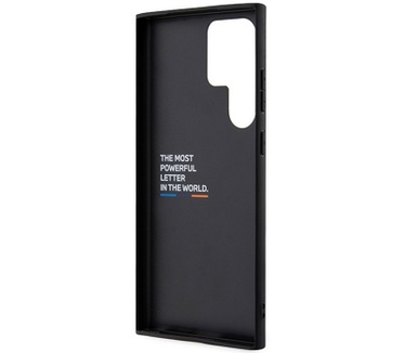 BMW M Blue Line Back Case Samsung Galaxy S23 Ultra (S918) - Zwart Zwart