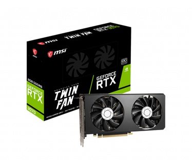 MSI GeForce RTX 3070 TWIN FAN 8G OC LHR