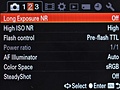 Alpha A77 menuinterface
