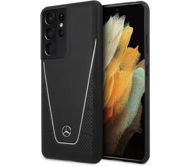 Mercedes-Benz New Dynamic BackCase Samsung Galaxy S21 Ultra Zwart Zwart