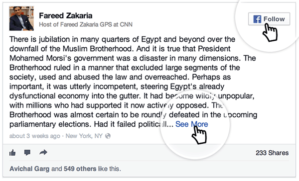 Facebook embedded post