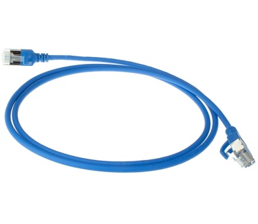 ACT DC7603 CAT6A U/FTP Slimline Patchkabel 3M Blauw