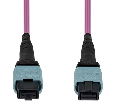 Startech.com 5m MTP®/MPO Glasvezelkabel, 12F Type-B, OM4 Multimode MTP/PC Female Fiber Patchkabel, 50/125µm, OFNP Plenum, MTP-12 Glasvezel Jumperkabel