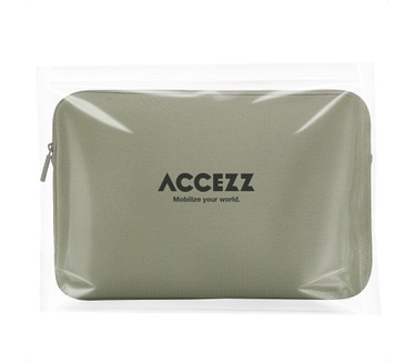 Accezz Basis Laptop hoes 13-14 inch - Laptopsleeve - Groen