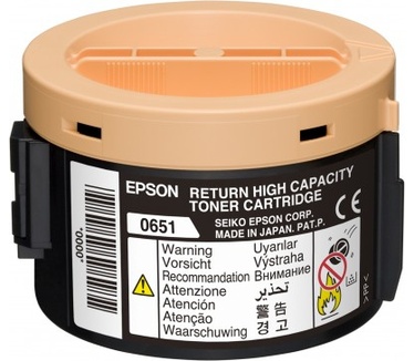 Epson AL-M1400/MX14 series - Return High Capacity Toner Cartridge Black - 2.2k