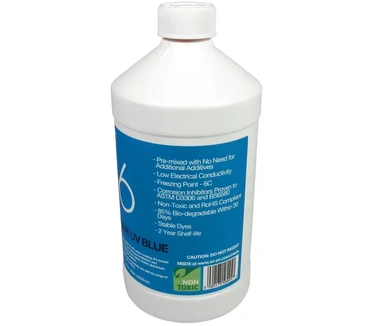 XSPC EC6 Coolant, 1 Liter - opaque blue, UV