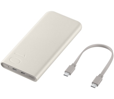 Samsung EB-P3401 USB-C Snellader Powerbank 10.000mAh Beige