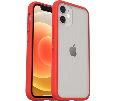 Otterbox React Series voor Apple iPhone 12 mini, Power Red - Geen retailverpakking