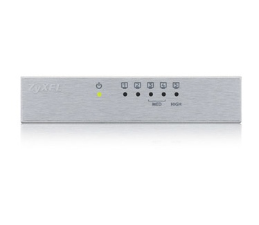 ZyXEL 5-Port Desktop Gigabit Ethernet Switch - metal housing