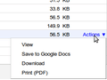 Google Docs zip