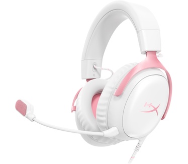 HyperX HyperX Cloud III - Gaming Headset (wit/roze)