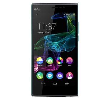 Wiko Ridge Fab 4G Blauw, Zwart