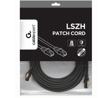 Gembird PP8-LSZHCU-BK-7.5M Zwart